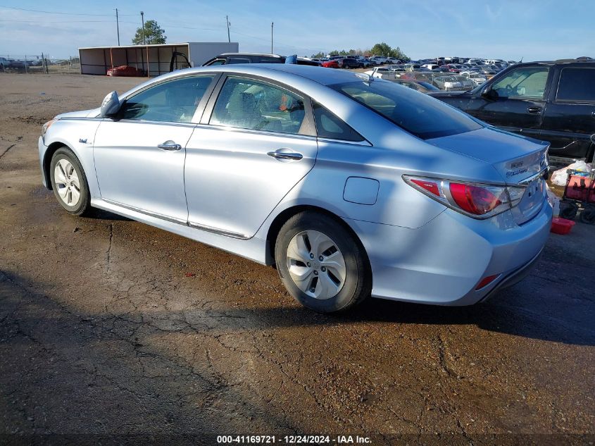 VIN KMHEC4A46DA087078 2013 Hyundai Sonata, Hybrid no.3