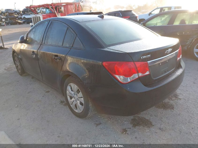 VIN 1G1PA5SH5E7208779 2014 Chevrolet Cruze, Ls Auto no.3