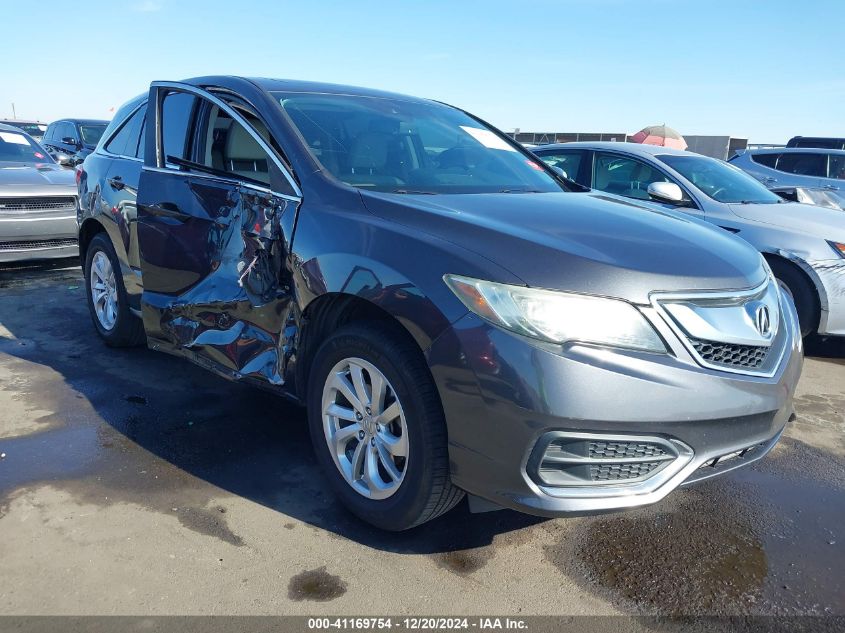 VIN 5J8TB3H53GL003994 2016 Acura RDX, Technology... no.6