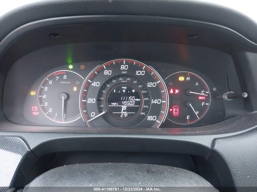 2015 HONDA ACCORD VIN: 1HGCR2F51FA010526