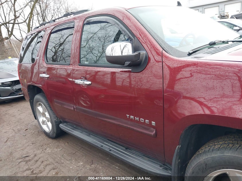 2008 CHEVROLET TAHOE VIN: 1GNFK13098J228517