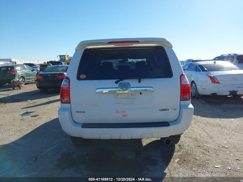 2007 Toyota 4Runner Sr5 V6 VIN: JTEZU14R178075338 Lot: 41169812