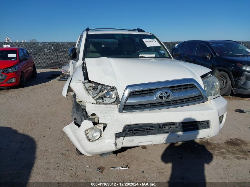 2007 Toyota 4Runner Sr5 V6 VIN: JTEZU14R178075338 Lot: 41169812