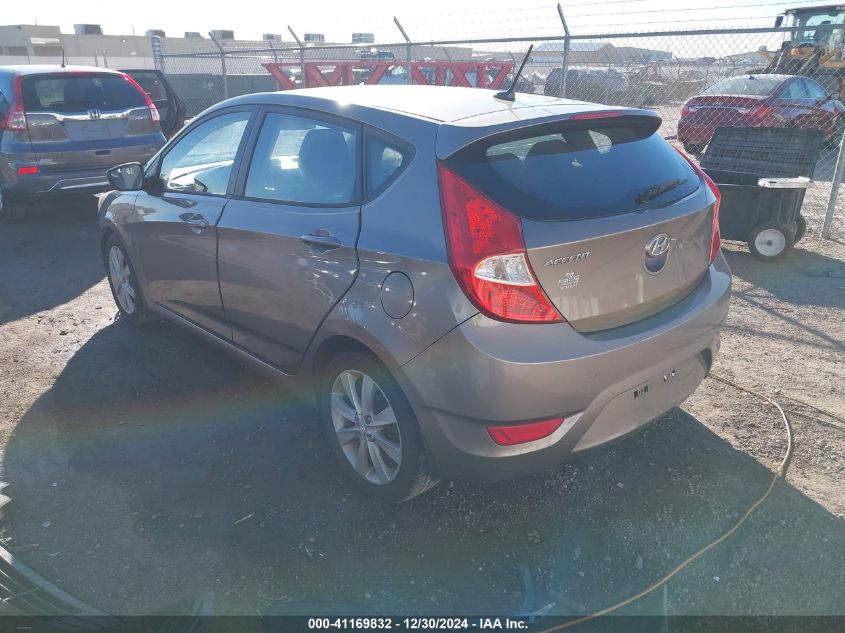 VIN KMHCU5AE3EU189425 2014 Hyundai Accent, SE no.3