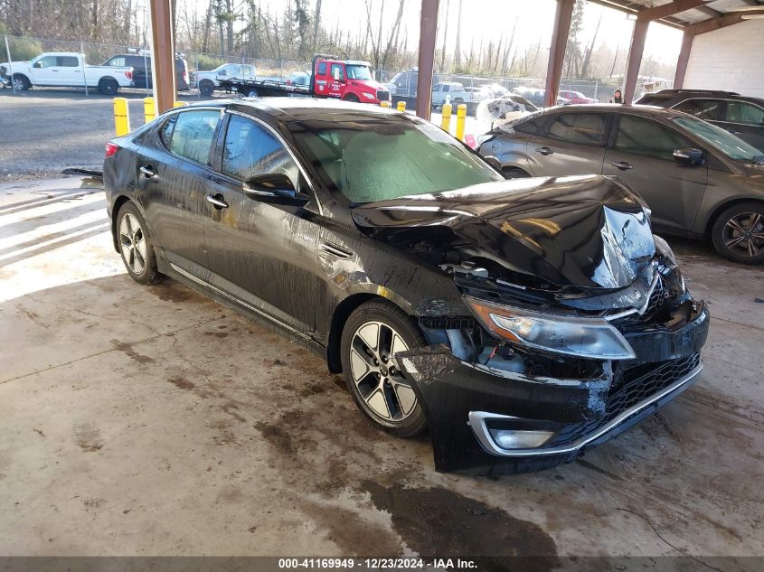 VIN KNAGM4AD7D5049679 2013 KIA Optima, Hybrid EX no.1