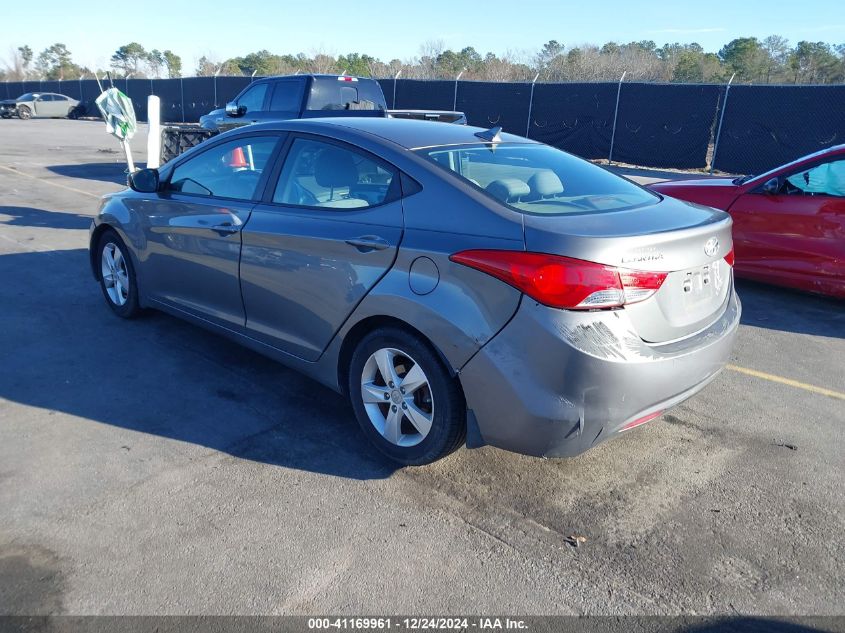 VIN 5NPDH4AE8DH424210 2013 Hyundai Elantra, Gls no.3