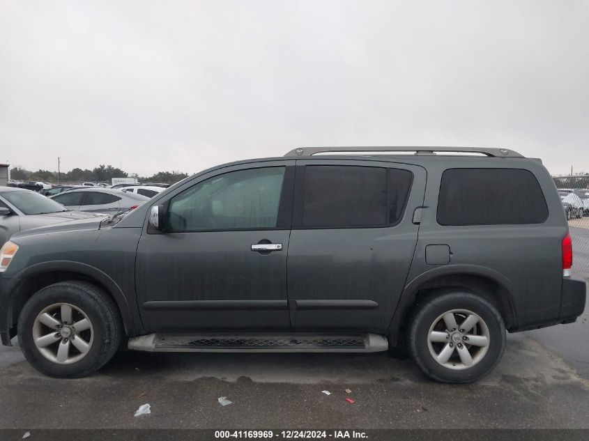 2012 Nissan Armada Sv VIN: 5N1BA0ND2CN617095 Lot: 41169969