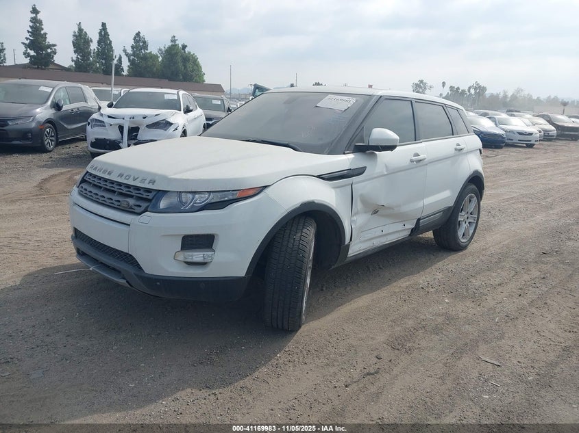 Vin: salvr2bg8eh942767, lot: 41660250, land rover range rover evoque pure 20142