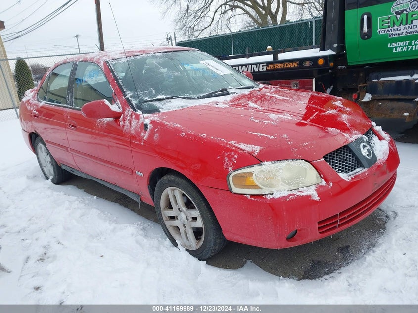 2006 NISSAN SENTRA VIN: 3N1CB51D26L641526