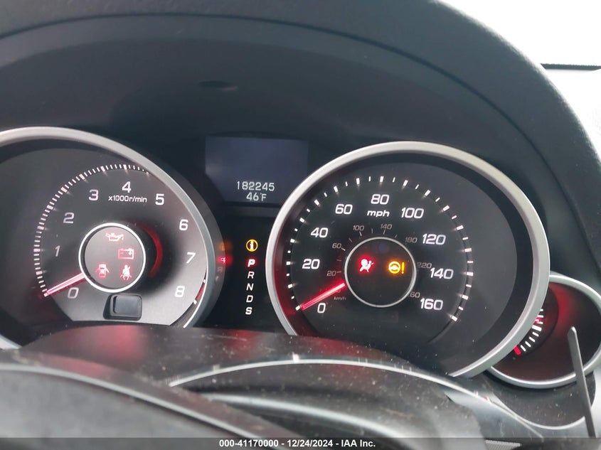 2009 ACURA TL VIN: 19UUA86509A012870