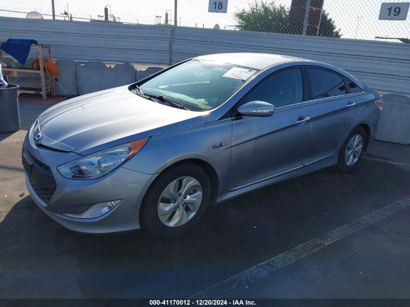 VIN KMHEC4A45FA137195 2015 Hyundai Sonata, Hybrid no.2