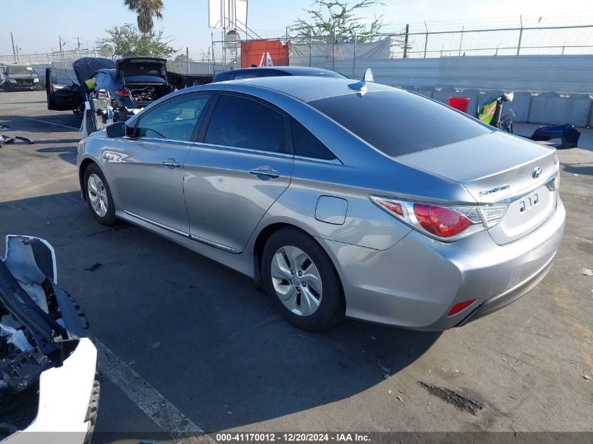 VIN KMHEC4A45FA137195 2015 Hyundai Sonata, Hybrid no.3