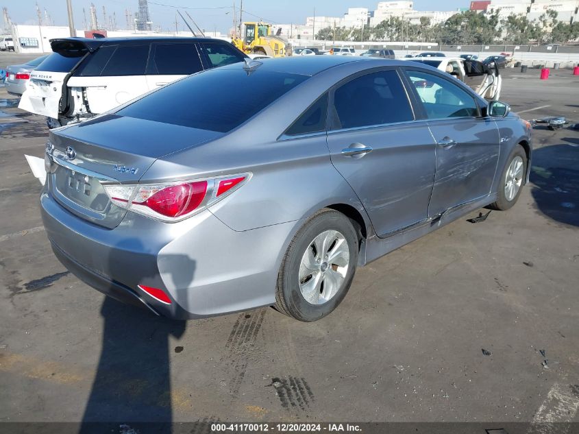 VIN KMHEC4A45FA137195 2015 Hyundai Sonata, Hybrid no.4