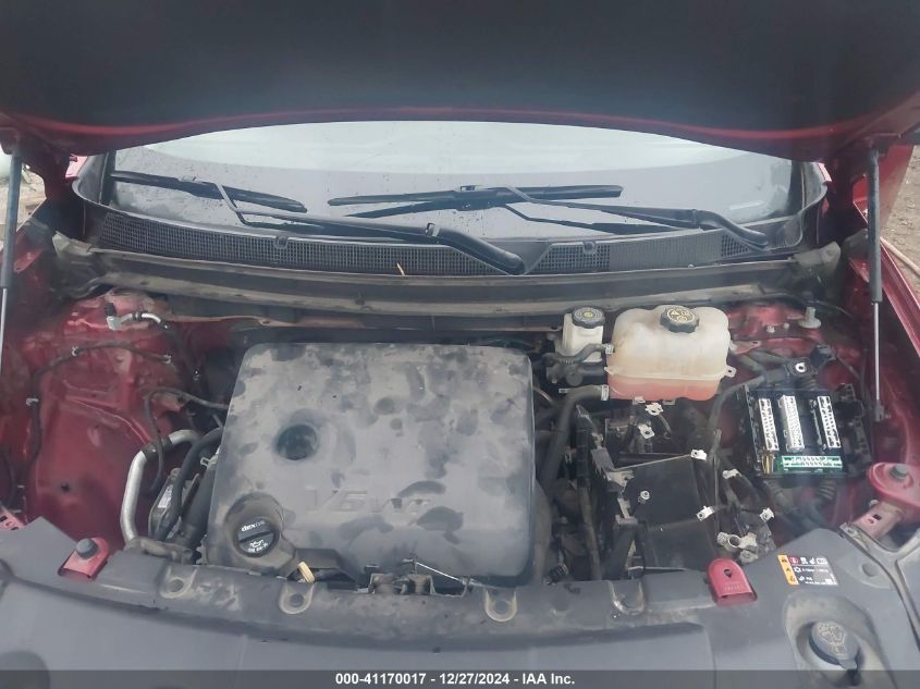 2020 Chevrolet Traverse Fwd Lt Cloth VIN: 1GNERGKW1LJ270608 Lot: 41170017