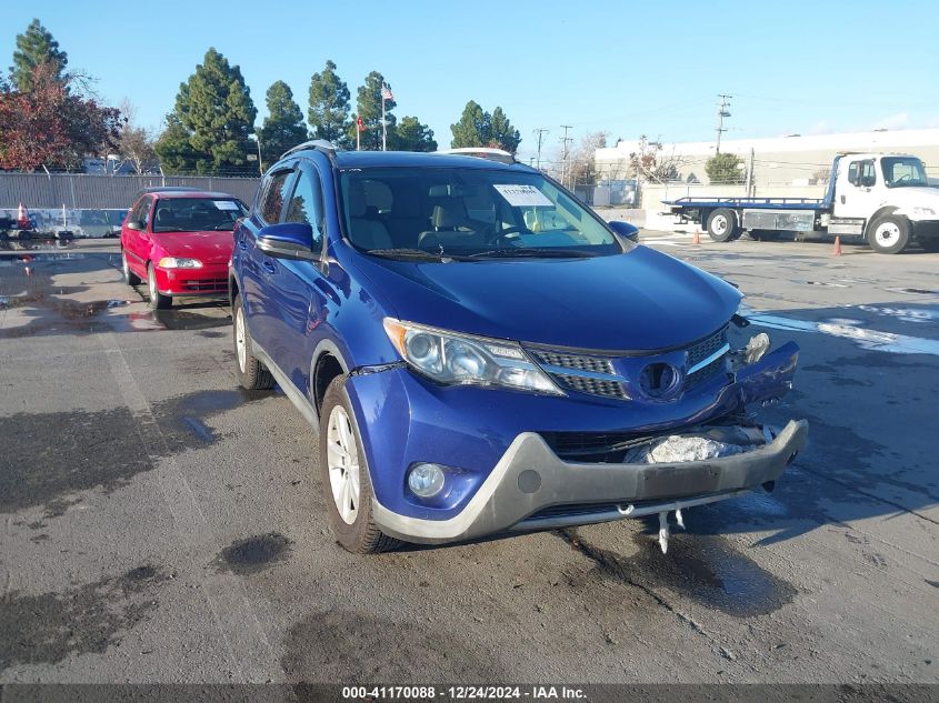 VIN 2T3RFREV0EW164866 2014 Toyota RAV4, Xle no.1