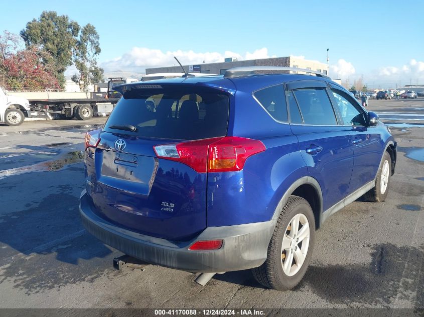 VIN 2T3RFREV0EW164866 2014 Toyota RAV4, Xle no.4