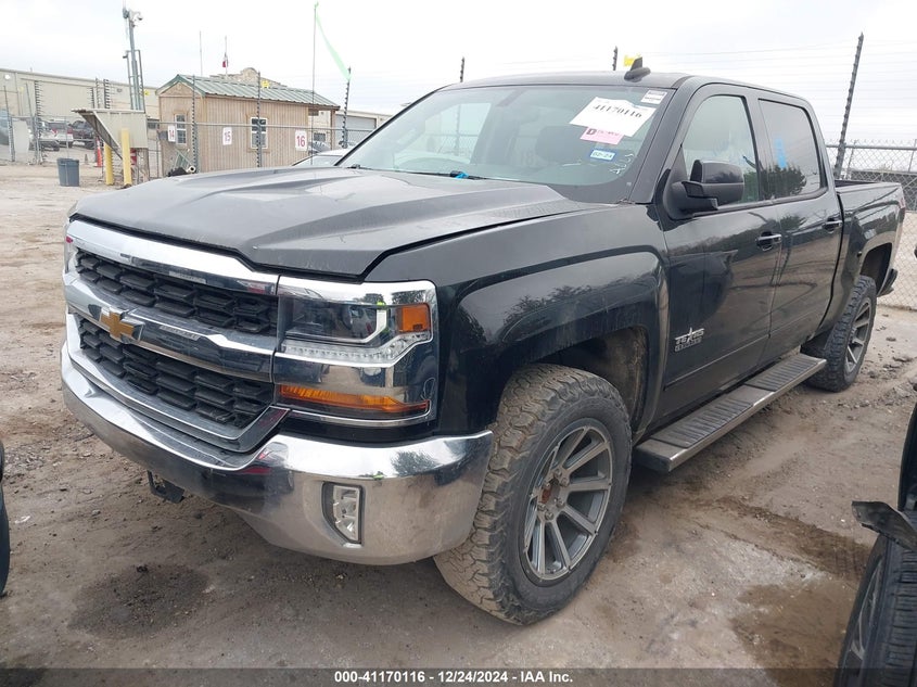 Vin: 3gcpcrec6jg594040, lot: 41660383, chevrolet silverado 1500 1lt 20182