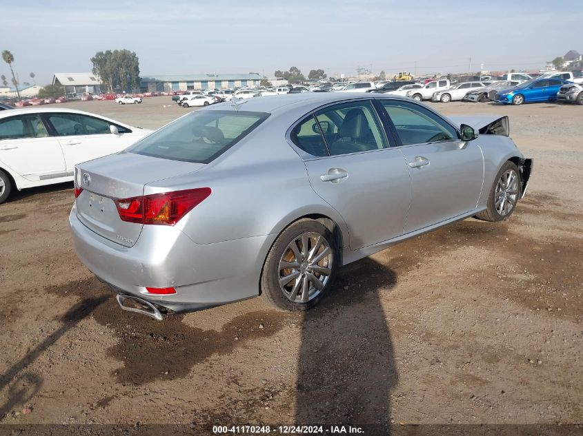 VIN JTHBE1BL7E5044173 2014 Lexus GS, 350 no.4