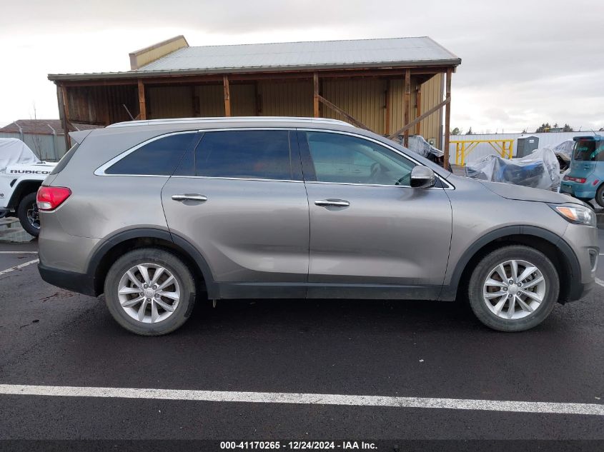 2017 KIA SORENTO 2.4L LX - 5XYPG4A38HG257956