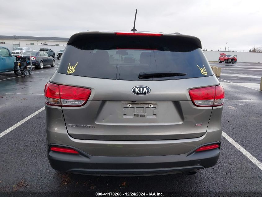 2017 KIA SORENTO 2.4L LX - 5XYPG4A38HG257956