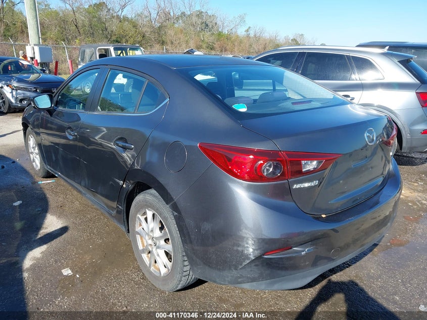 2016 MAZDA MAZDA3 VIN: JM1BM1U78G1323341
