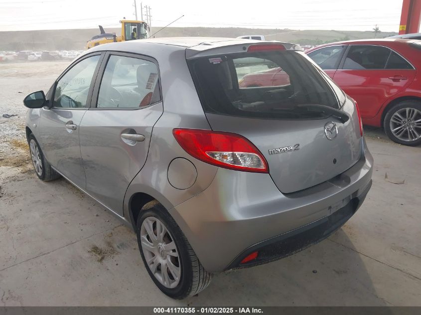 VIN JM1DE1KY3E0171151 2014 MAZDA MAZDA2 no.3