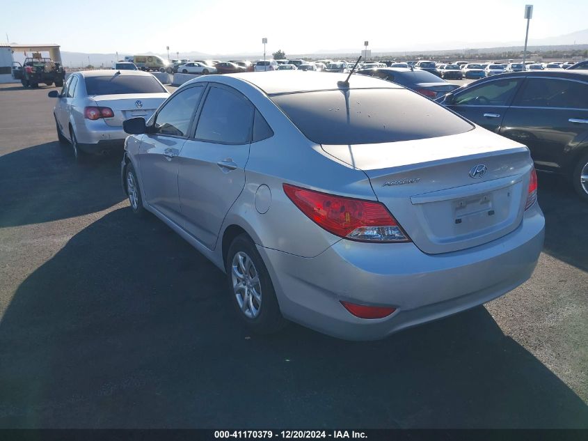 2013 Hyundai Accent Gls VIN: KMHCT4AEXDU448522 Lot: 41170379