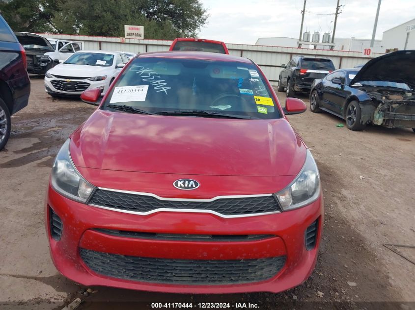 2018 Kia Rio S VIN: 3KPA24AB8JE067041 Lot: 41170444