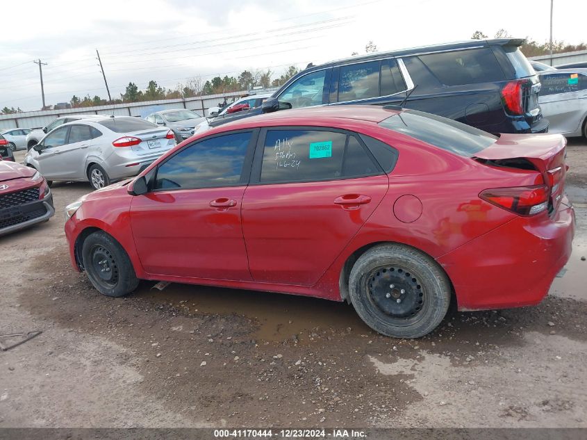 2018 Kia Rio S VIN: 3KPA24AB8JE067041 Lot: 41170444