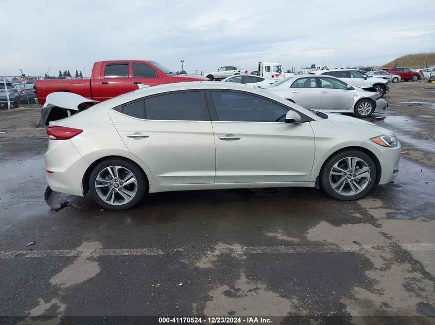2017 HYUNDAI ELANTRA VIN: KMHD84LF7HU164735