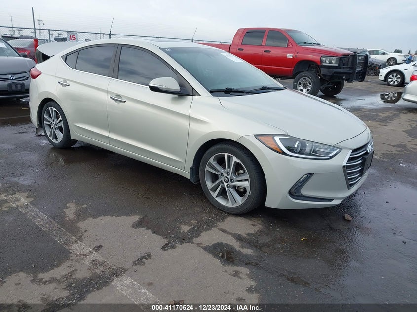 2017 HYUNDAI ELANTRA VIN: KMHD84LF7HU164735