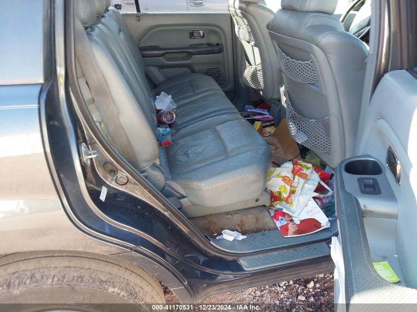 2005 Honda Pilot Ex-L VIN: 5FNYF18665B063421 Lot: 41170531