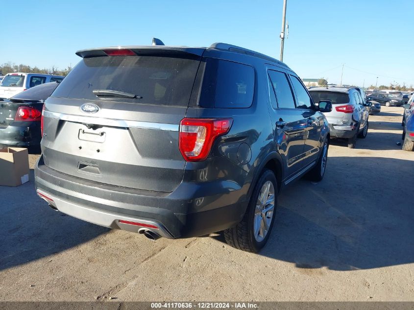 VIN 1FM5K7D83HGB39417 2017 Ford Explorer, Xlt no.4