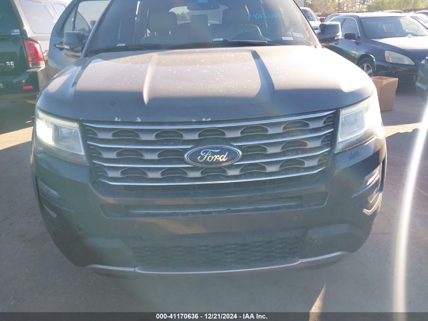 VIN 1FM5K7D83HGB39417 2017 Ford Explorer, Xlt no.6