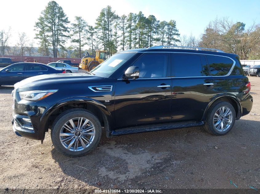 2019 Infiniti Qx80 Luxe VIN: JN8AZ2NF1K9686474 Lot: 41170684