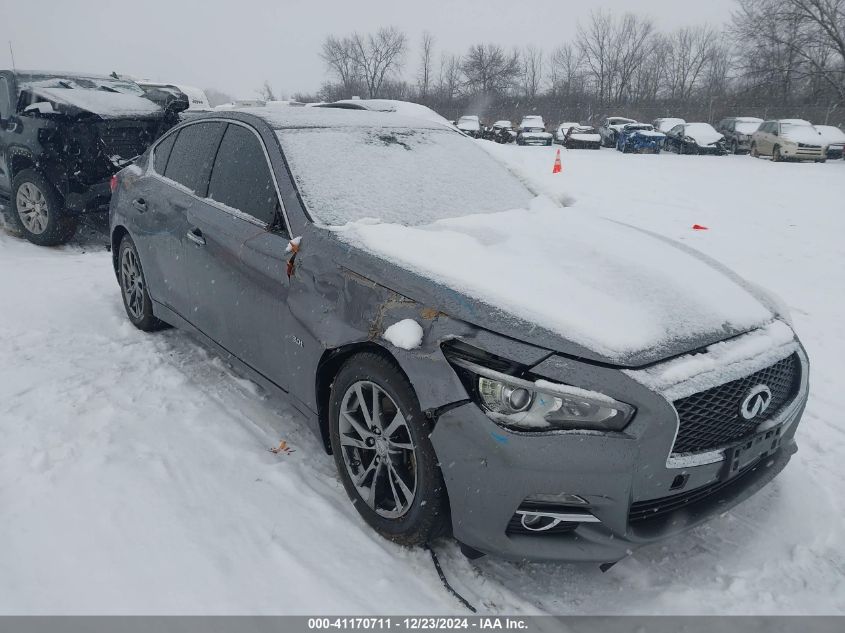 VIN JN1EV7AR1HM840261 2017 Infiniti Q50, 3.0T Signa... no.6