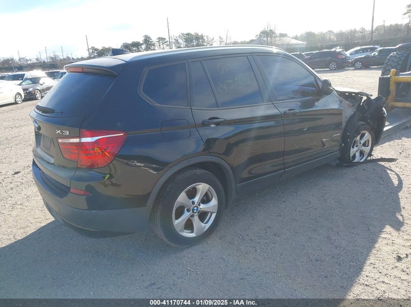 Vin: 5uxwx5c59cl727200, lot: 41661011, bmw x3 xdrive28i 20124