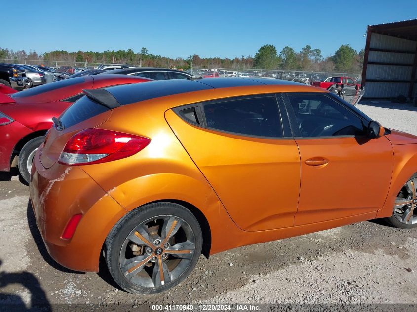 2016 HYUNDAI VELOSTER - KMHTC6AD7GU293161