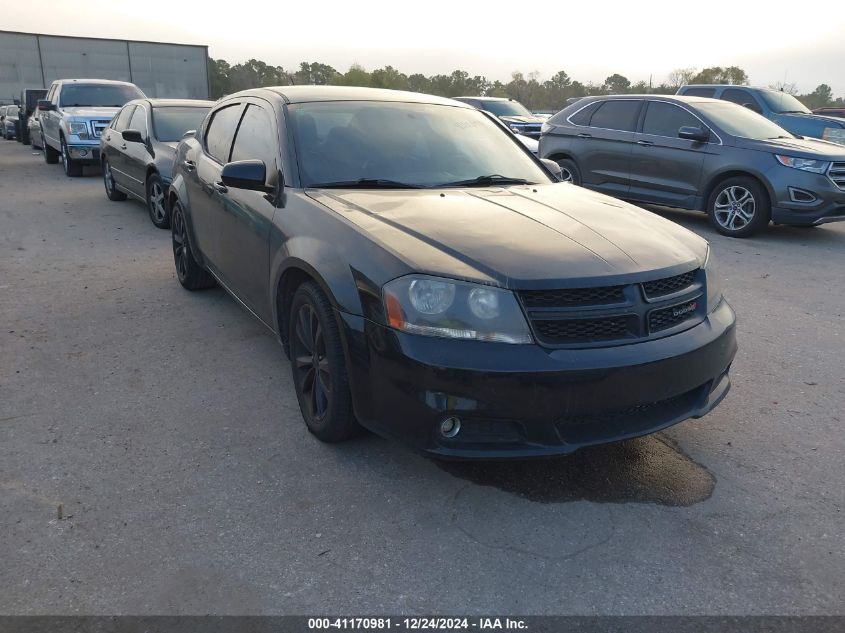 VIN 1C3CDZCB6EN181574 2014 DODGE AVENGER no.1