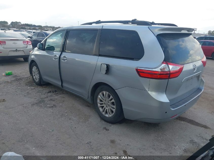 VIN 5TDYK3DC4GS702266 2016 TOYOTA SIENNA no.3