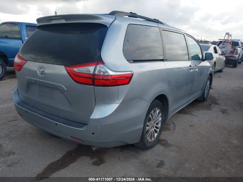 VIN 5TDYK3DC4GS702266 2016 TOYOTA SIENNA no.4