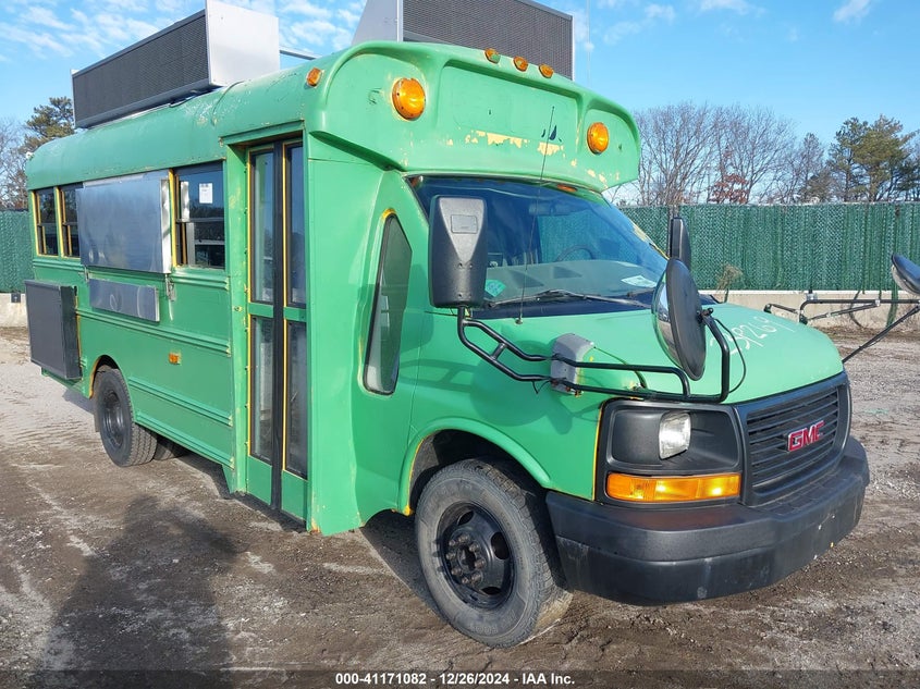 2007 GMC SAVANA CUTAWAY WORK VAN