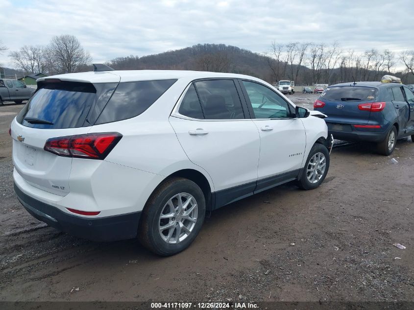 VIN 3GNAXUEV3NL155607 2022 CHEVROLET EQUINOX no.4