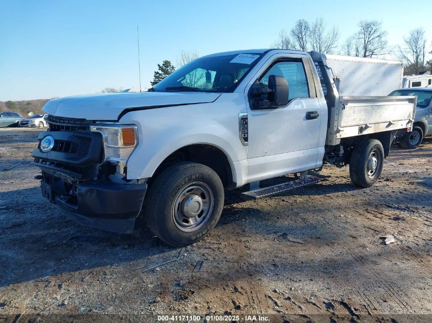 VIN 1FDBF2A68MED31595 2021 Ford F-250, XL no.2