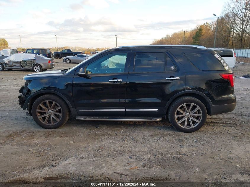 2017 Ford Explorer Limited VIN: 1FM5K7F85HGB82007 Lot: 41171131