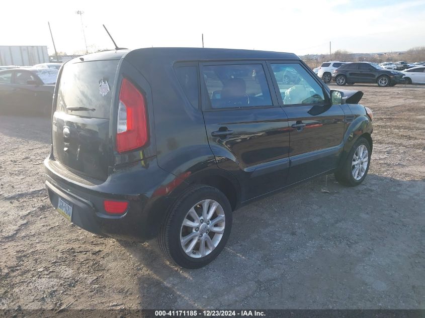 VIN KNDJT2A67D7599566 2013 KIA SOUL no.4