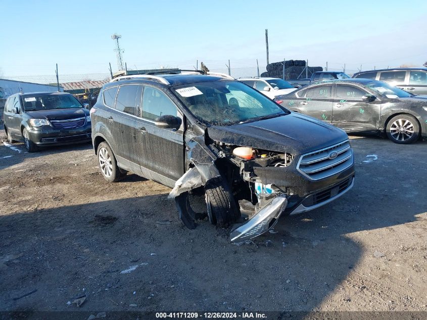 VIN 1FMCU9J94JUC66632 2018 Ford Escape, Titanium no.1