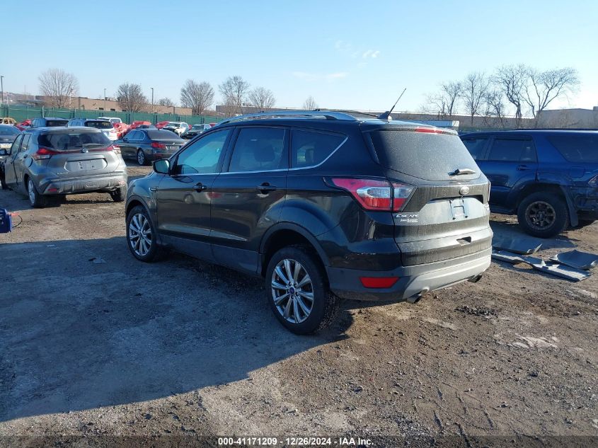 VIN 1FMCU9J94JUC66632 2018 Ford Escape, Titanium no.3