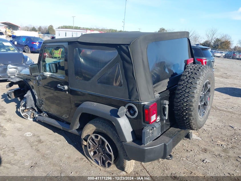 2014 JEEP WRANGLER / VIN: 1C4AJWAG0EL292707