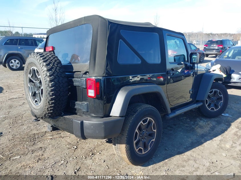 2014 JEEP WRANGLER / VIN: 1C4AJWAG0EL292707